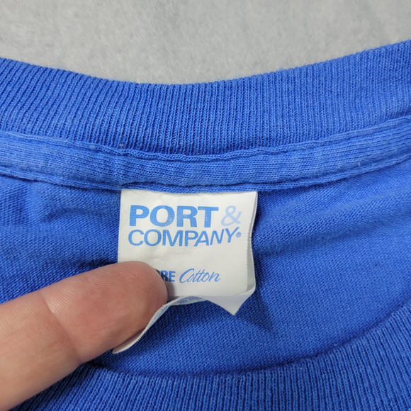 OKC Thunder 2024 NBA Playoffs Blue Gameday Promo Shirt XL Devon Energy Logo - Picture 3 of 9